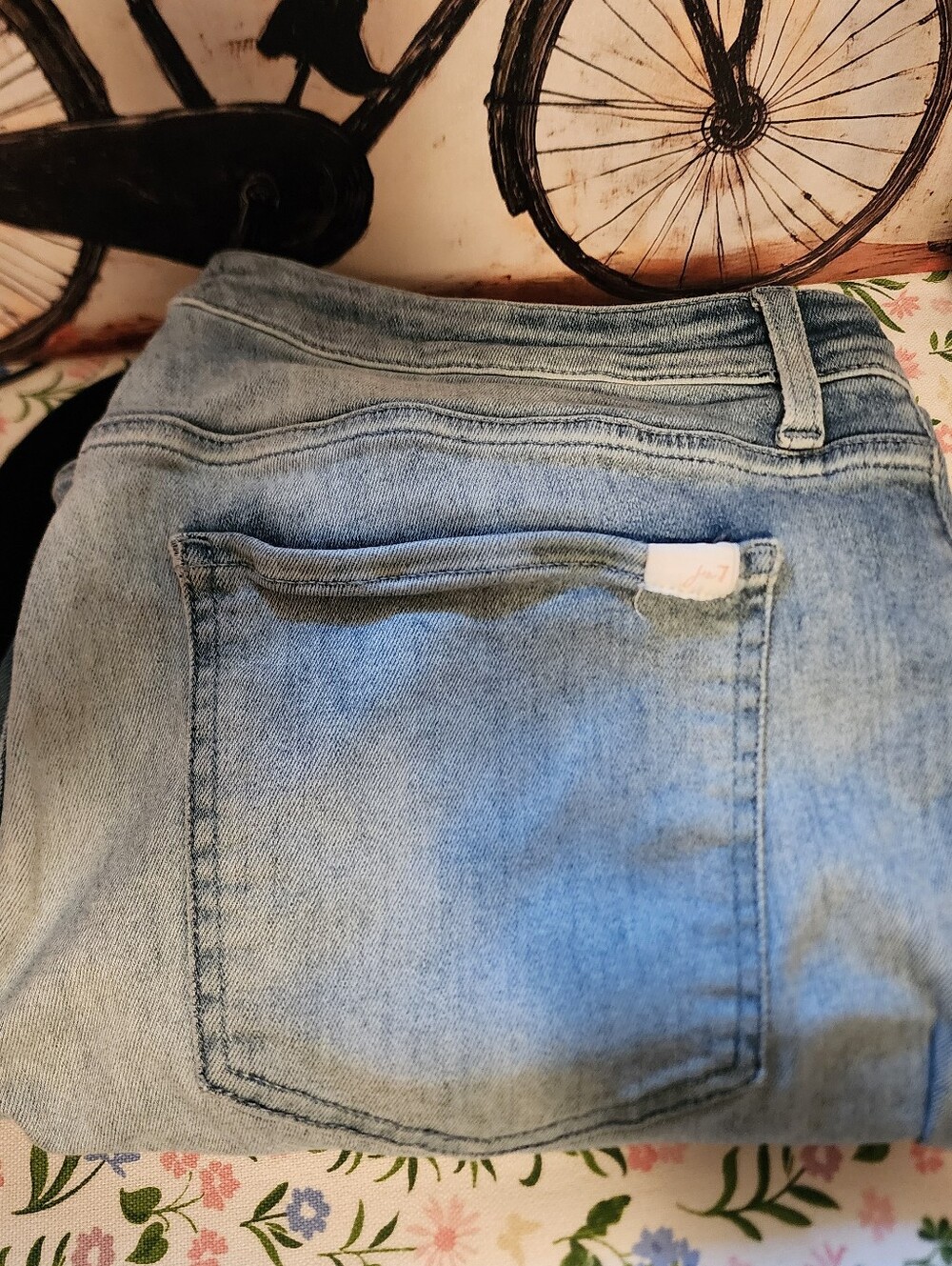 Jen 7 Plus Size Light Blue Women's Jeans - Classic High Waist Style
